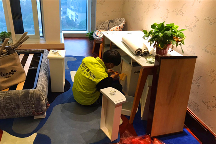 杭州武林壹號(hào)室內(nèi)甲醛檢測(cè)、除甲醛治理案例